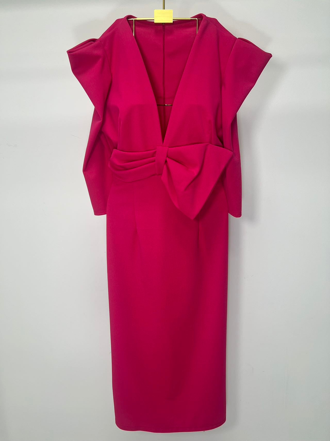 VESTIDO LÁPIZ ELEGANCIA CITRINA - Glamoryy