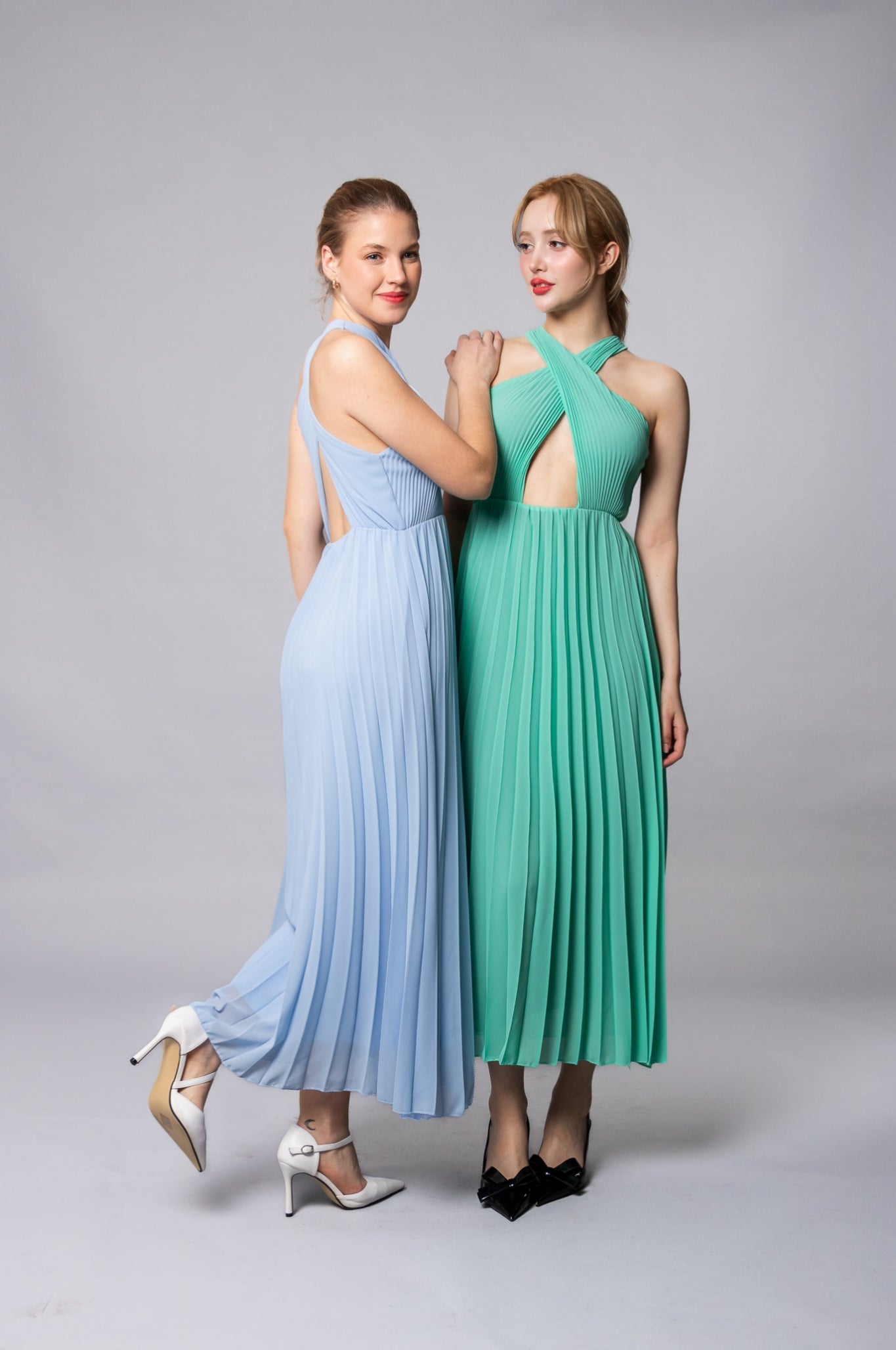 VESTIDO AQUA - Glamoryy