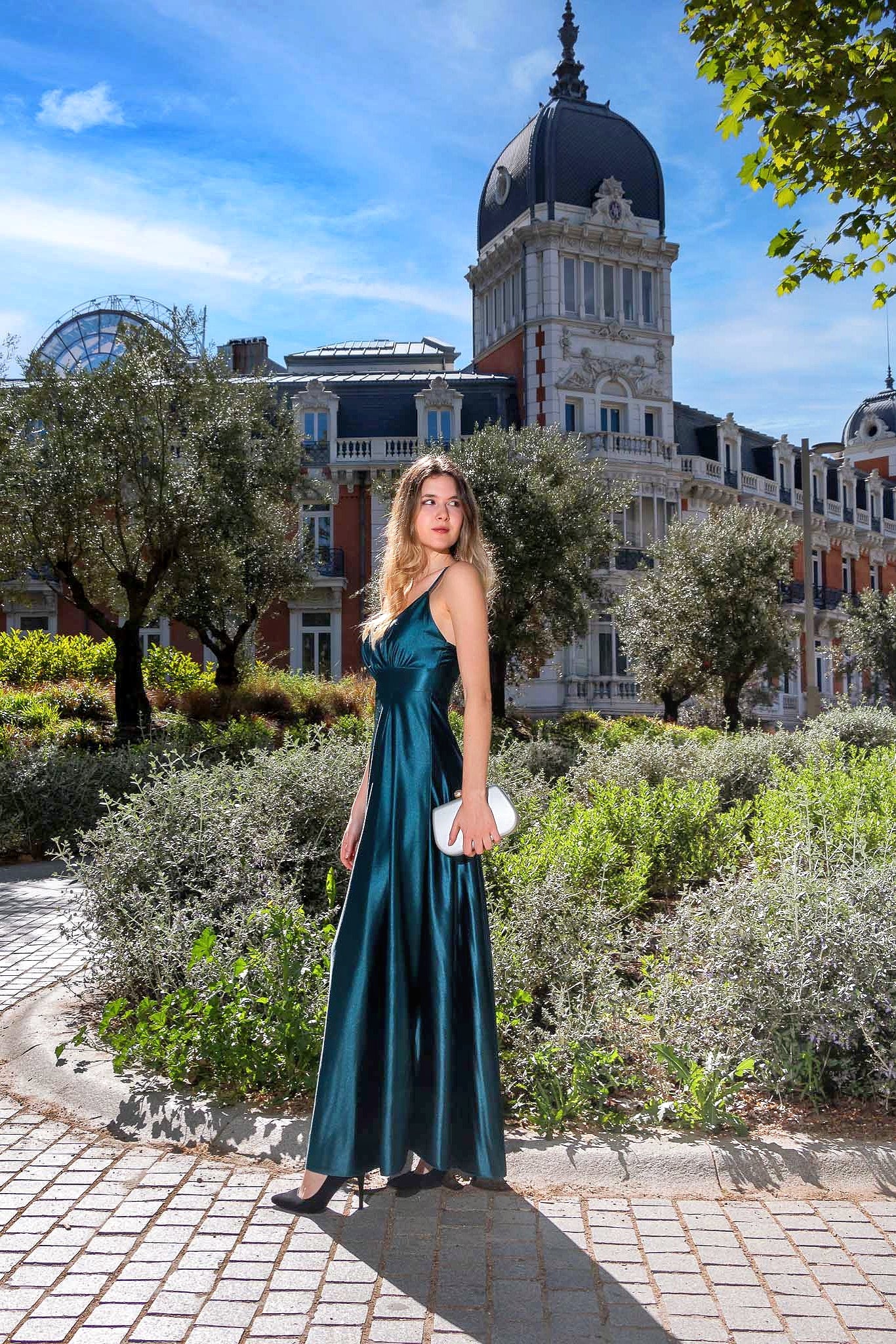 VESTIDO LUNA SATINADO - Glamoryy