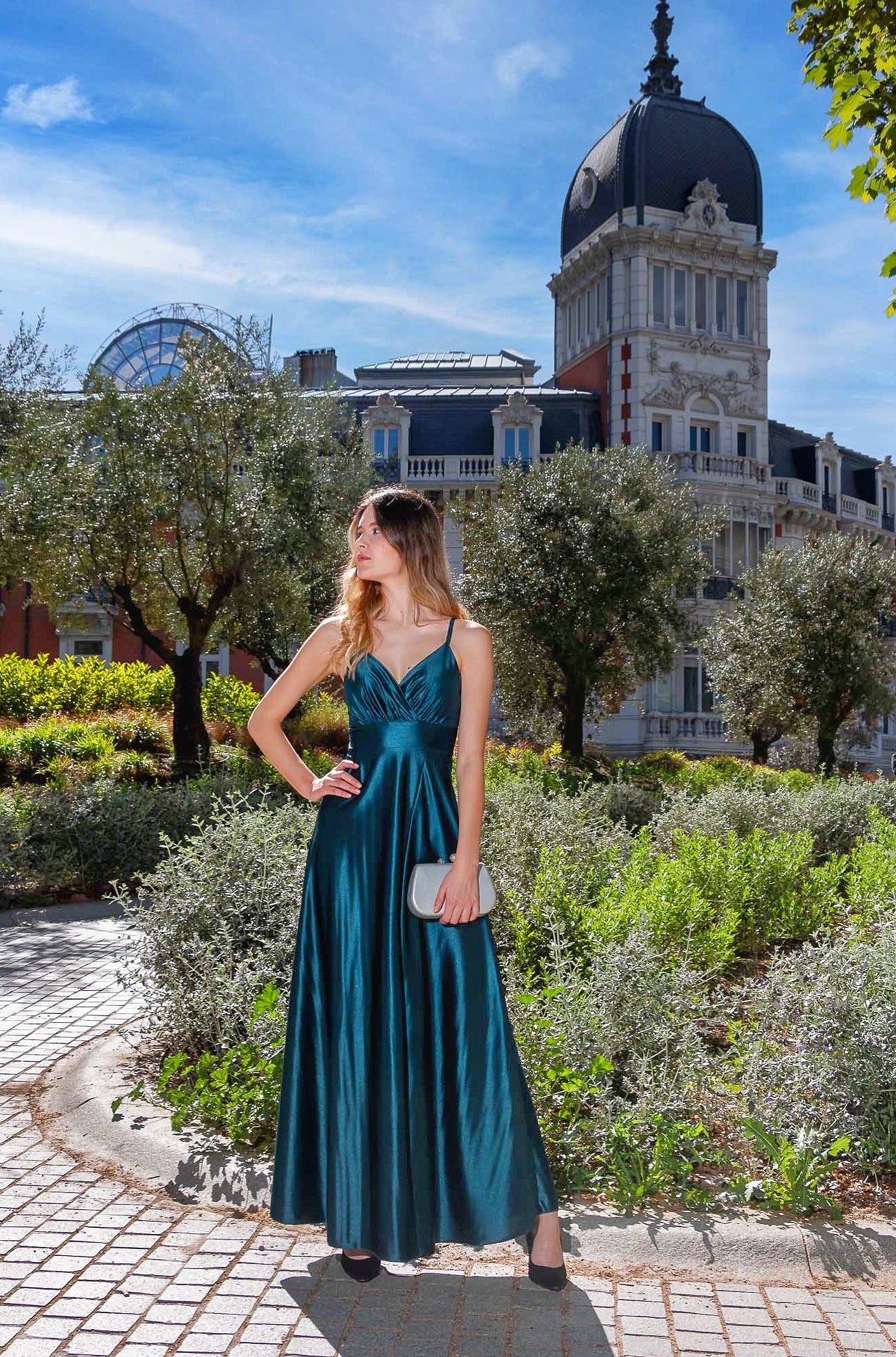 VESTIDO LUNA SATINADO - Glamoryy