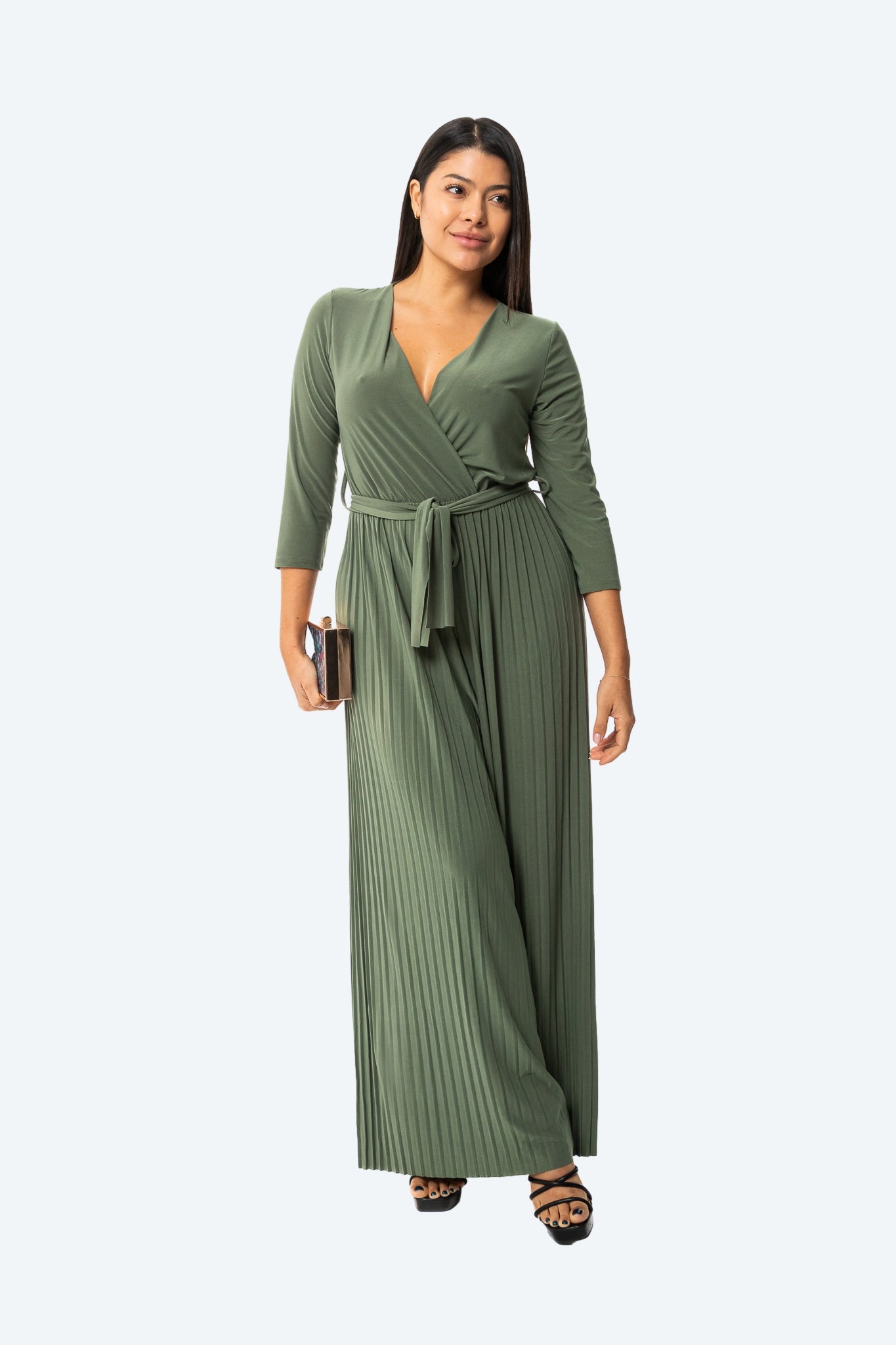 MONO LUCY - LARGO CON CINTURÓN - Glamoryy