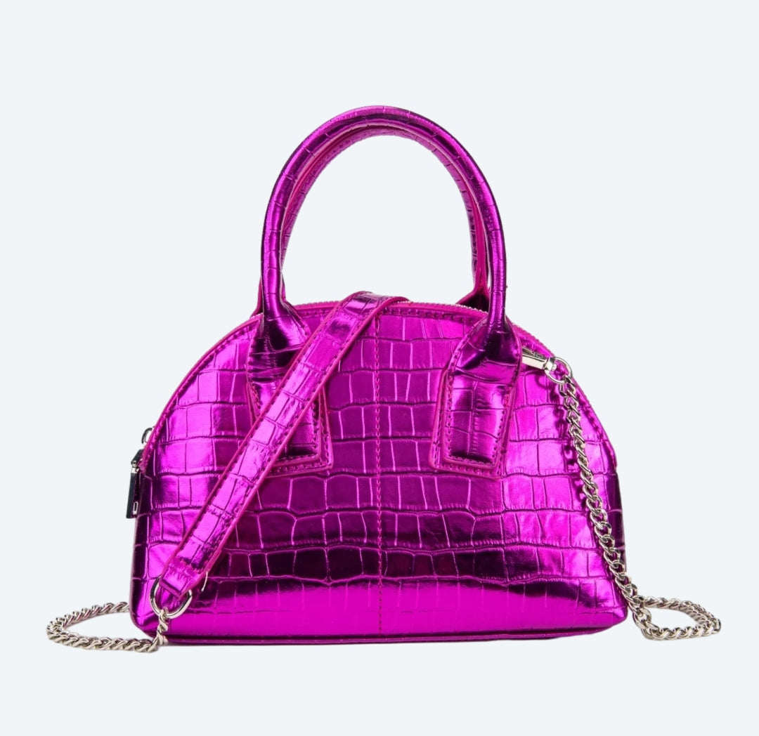 Bolso Mini Tote Chic Croc - Glamoryy