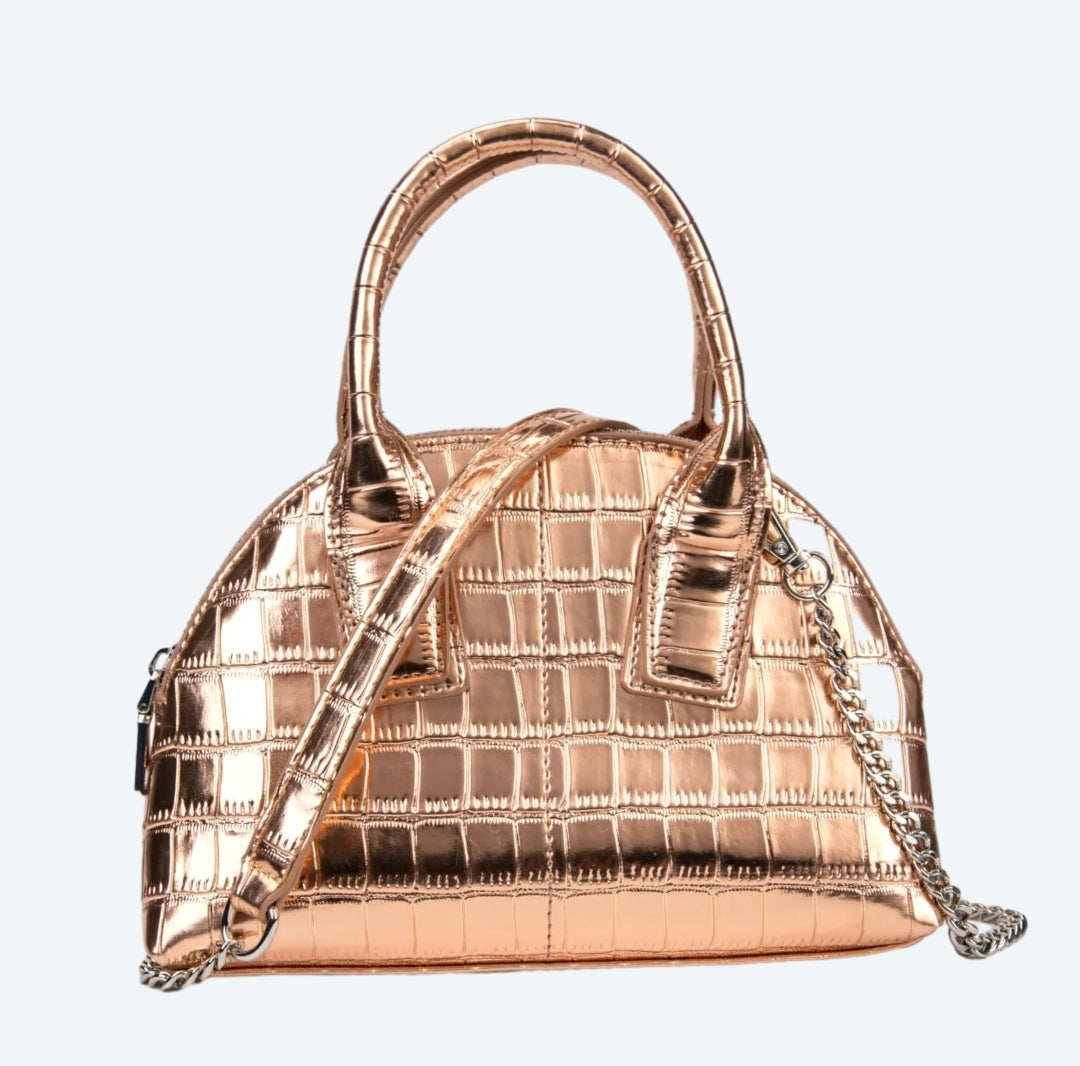 Bolso Mini Tote Chic Croc - Glamoryy