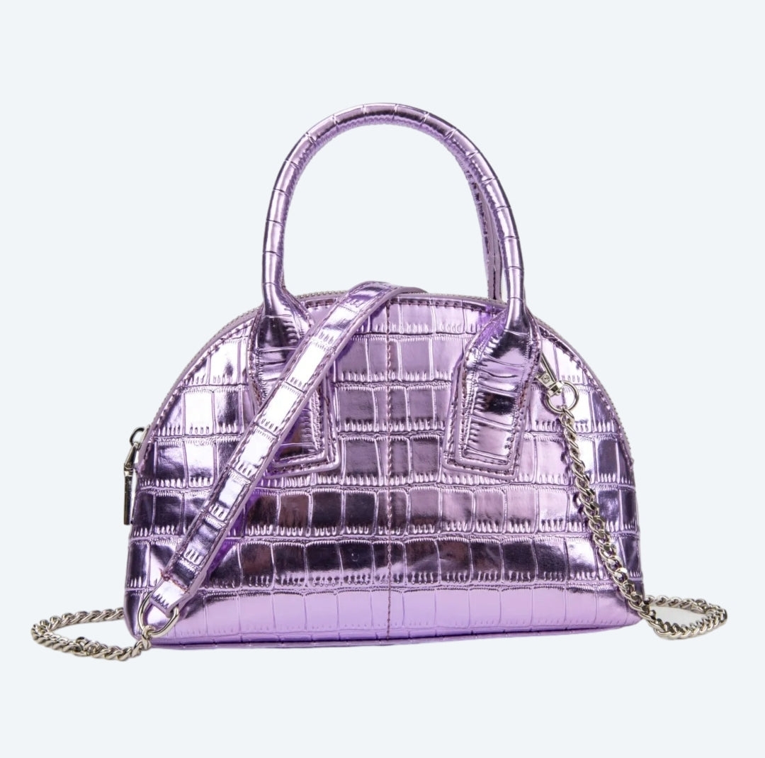 Bolso Mini Tote Chic Croc - Glamoryy