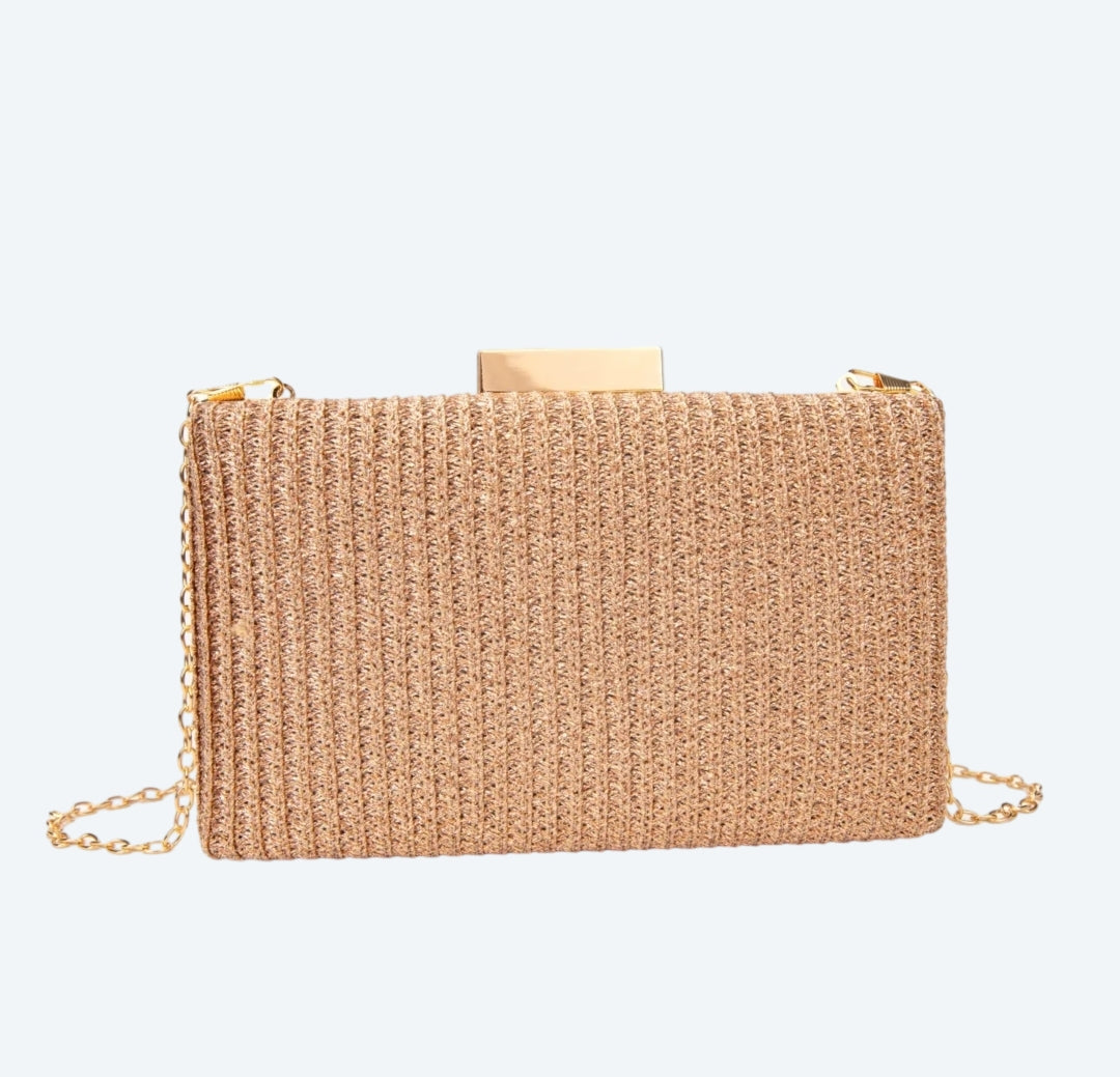 Bolso tejido brillo Hanna - Glamoryy