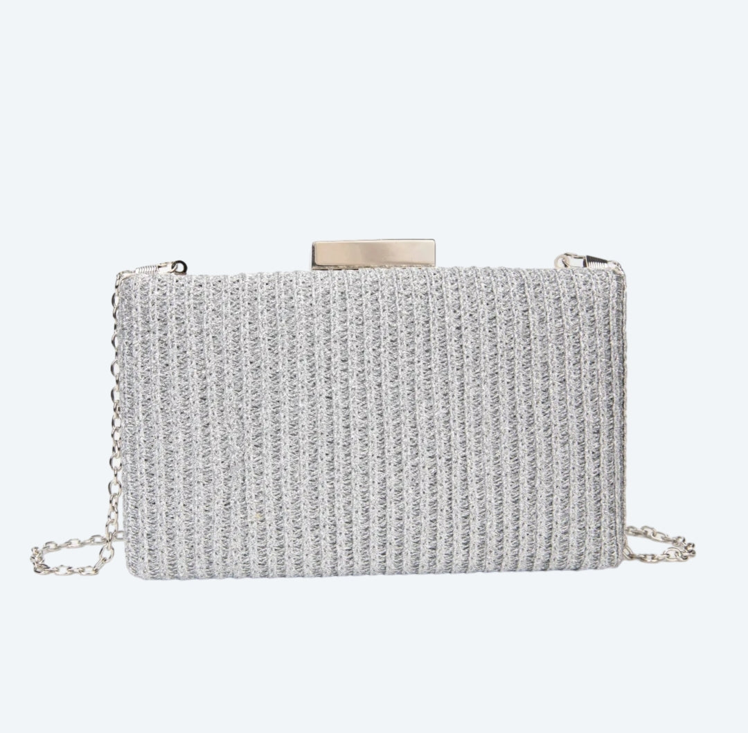 Bolso tejido brillo Hanna - Glamoryy
