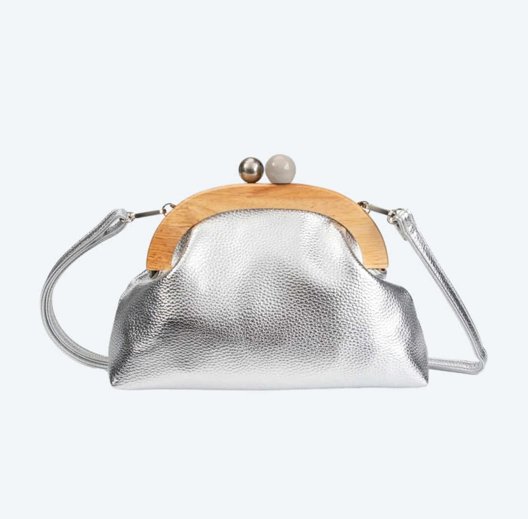 Bolso Pearlwood Pouch - Glamoryy