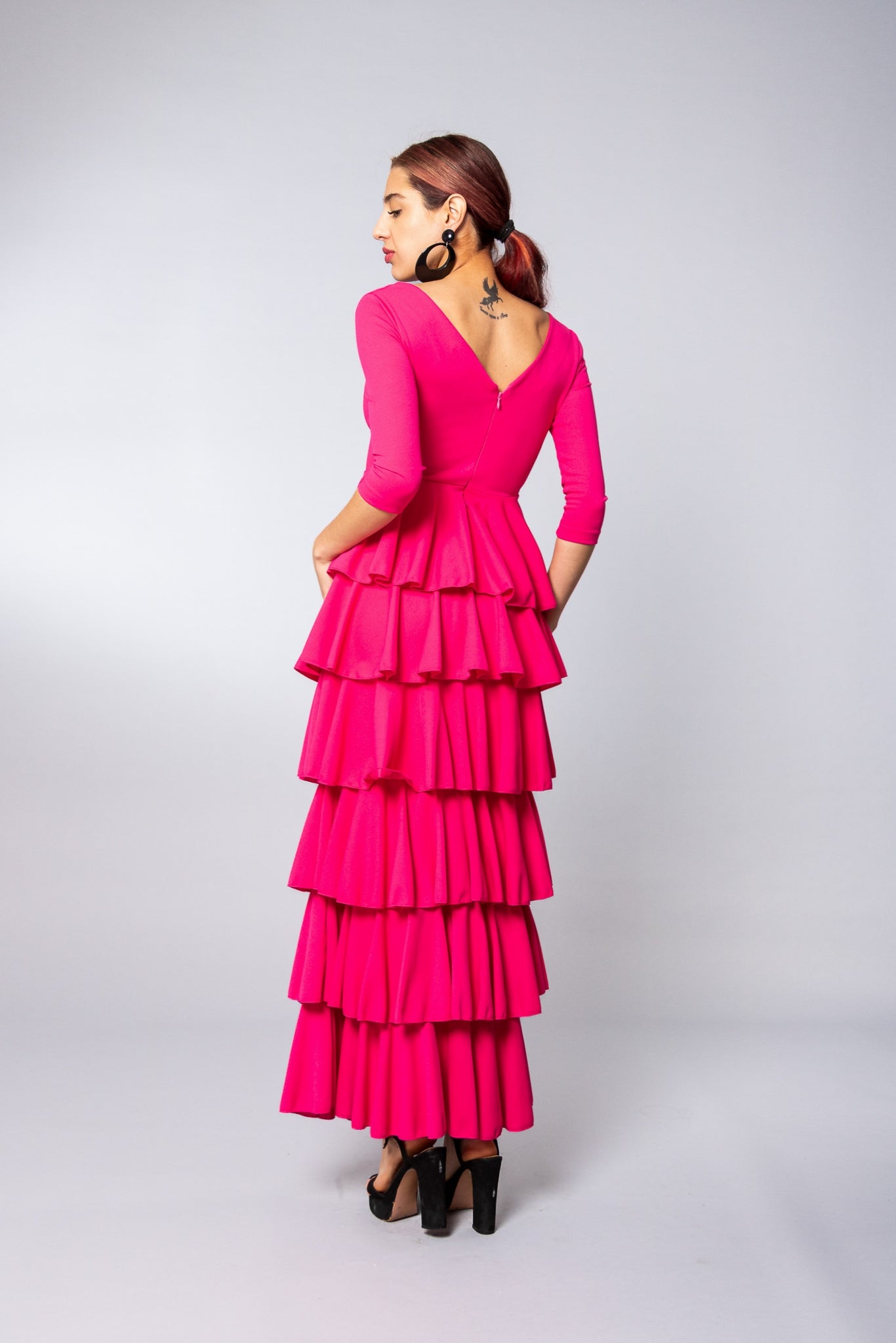 VESTIDO ORIANA - PASIÓN FLAMENCA - Glamoryy