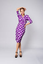 VESTIDO POLKA RETRO CHIC - Glamoryy