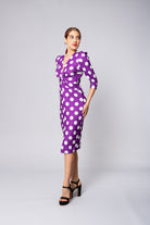 VESTIDO POLKA RETRO CHIC - Glamoryy