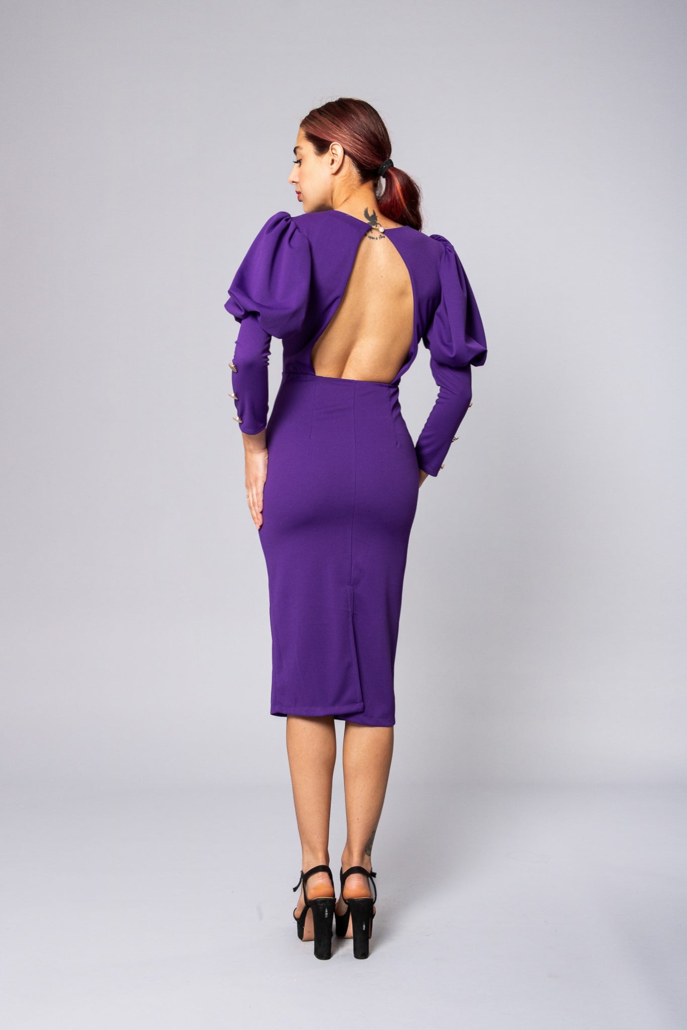 VESTIDO MIDI GISELLE - Glamoryy