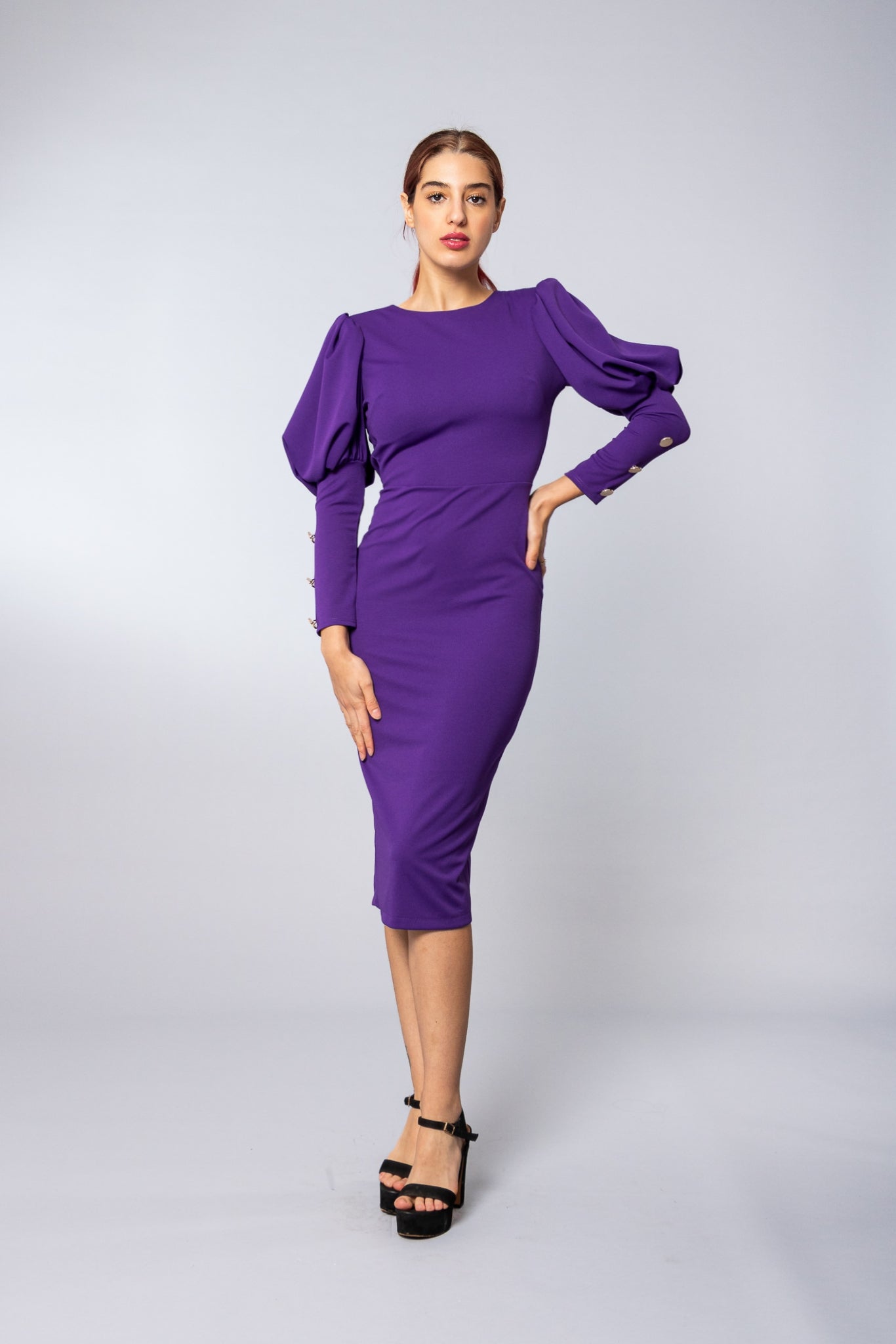 VESTIDO MIDI GISELLE - Glamoryy