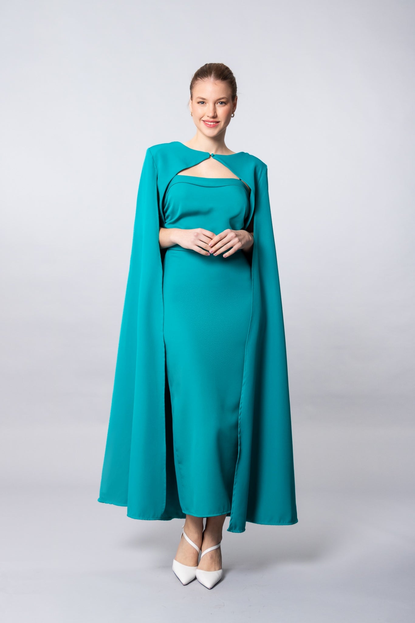 VESTIDO GALIA DE DOS PIEZAS - Glamoryy